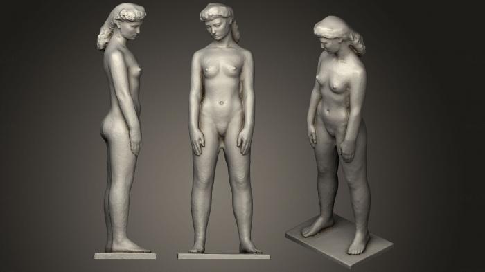 Figurines of girls (STKGL_0284) 3D model for CNC machine